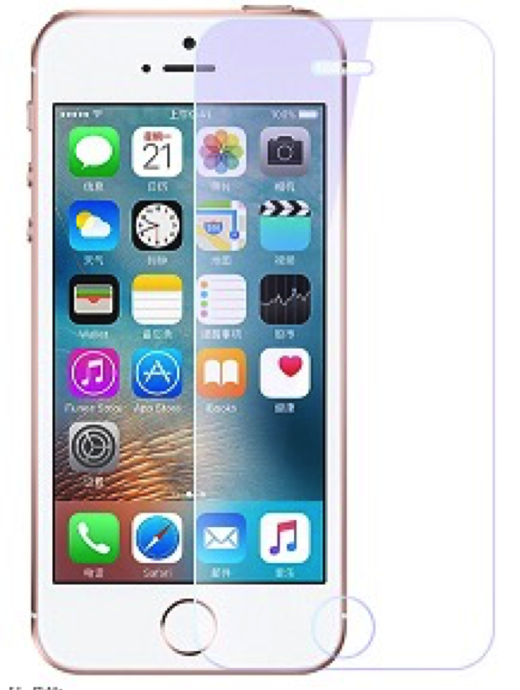 HOCO Antiblue Ray Tempered Glass Screen Protector for iPhone SE