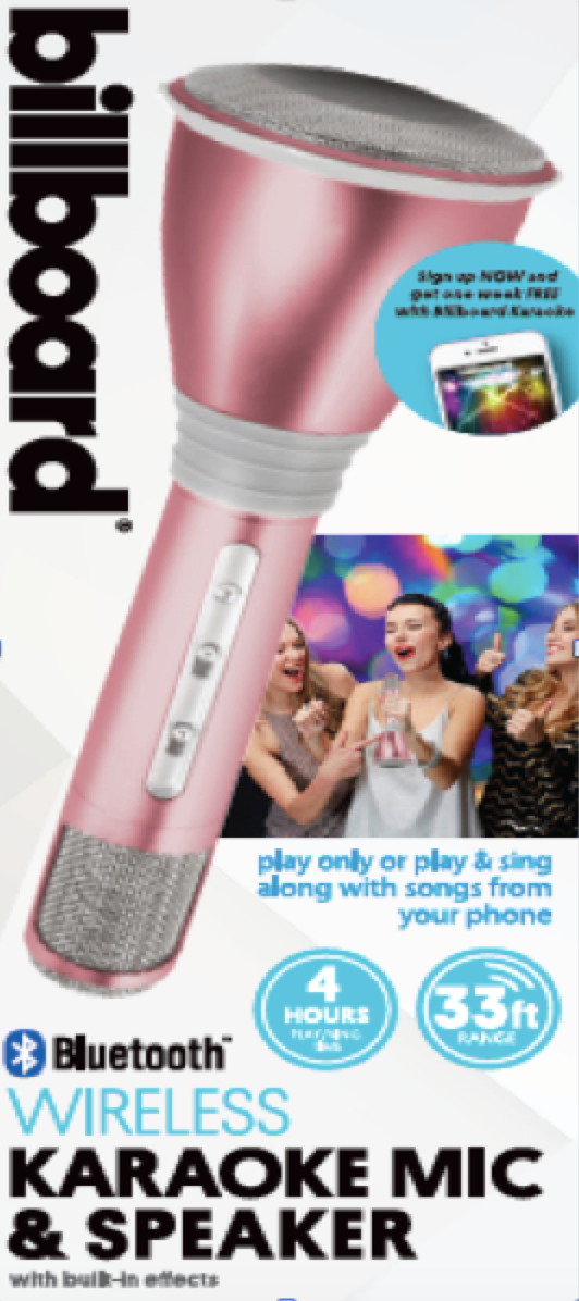 billboard karaoke speaker